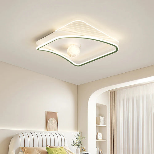 Modern minimalist LED ceiling light for decorative interior - vue 3 sur 14