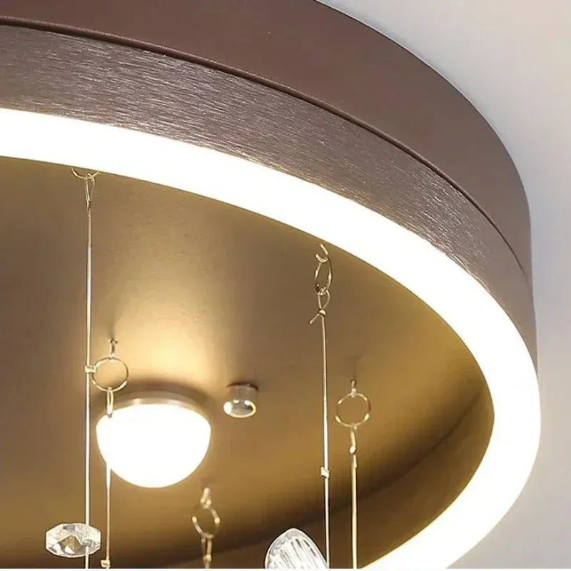 plafonnier led créatif nordique pour éclairage chaleureux et romantique - vue 7 sur 11