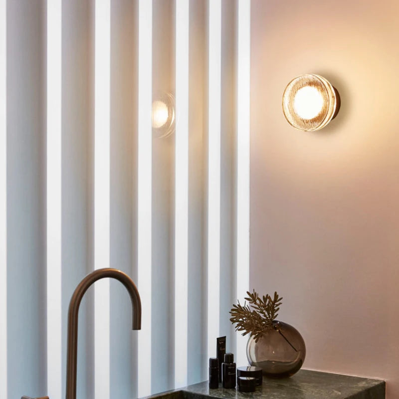 Applique murale salon applique murale pour la décoration de la maison éclairage moderne acrylique LED couloir chambre chevet luminaire appliques murales - vue 3 sur 14