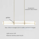 Nordic minimalist chandelier for restaurant and café