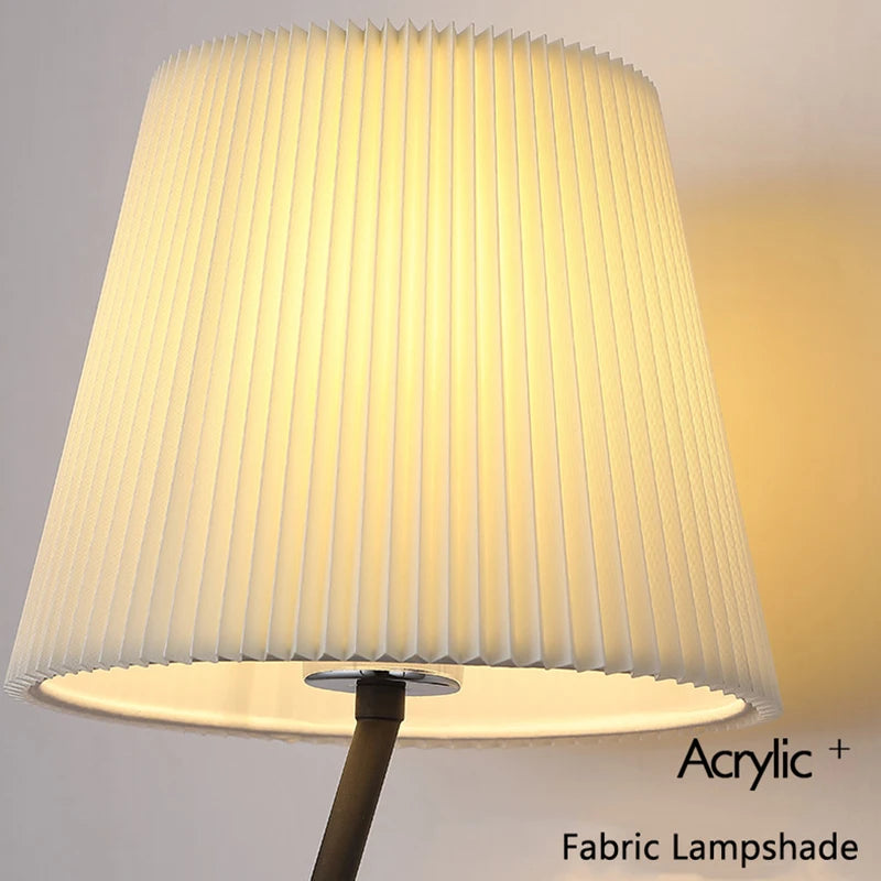 applique murale vintage américaine avec interrupteur led plissée - vue 5 sur 7