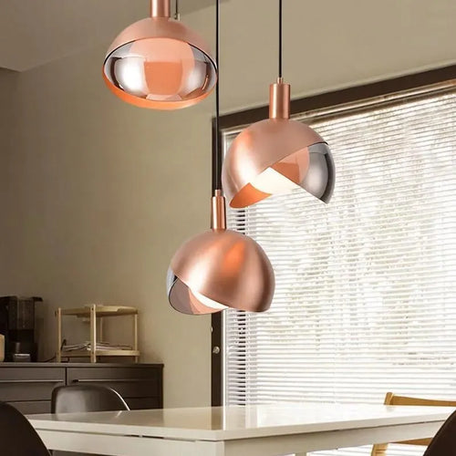 Suspension en verre LED nordique - vue 6 sur 14