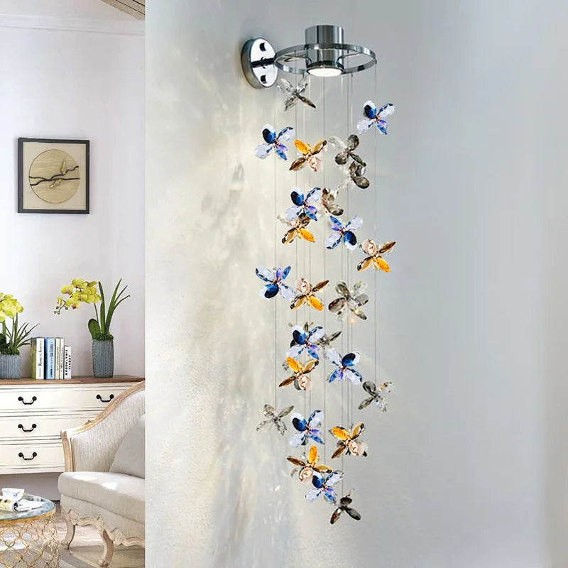 appliques murales led modernes en acier inoxydable 2022 - vue 4 sur 7