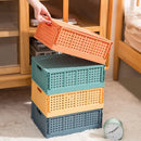 Collapsible Desktop Storage Box, Student Cosmetics Basket, Simplicity, Household, Dormitory, Stationery, Sundry, Small