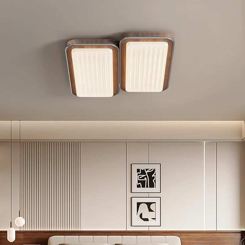 plafonnier led moderne design simple protection yeux et spectre complet - vue 6 sur 12