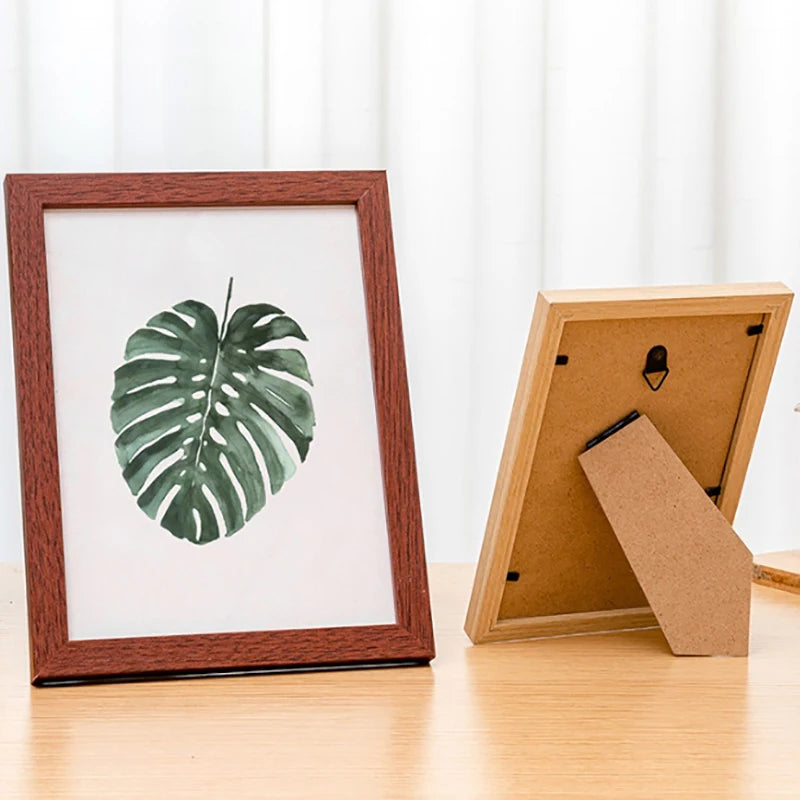 cadre photo en bois suspendu pour décoration et cadeau - vue 5 sur 18