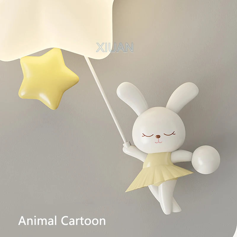 applique murale étoile animale romantique pour enfants - vue 6 sur 13