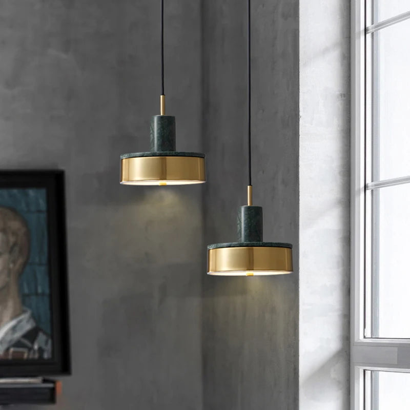 Suspension moderne en marbre design - vue 4 sur 10