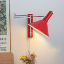applique murale led créative télescopique pour lecture décorative