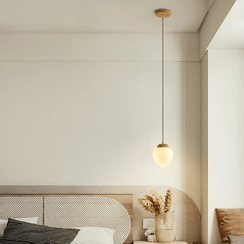 lustre bois simple art créatif pour enfants style français moderne