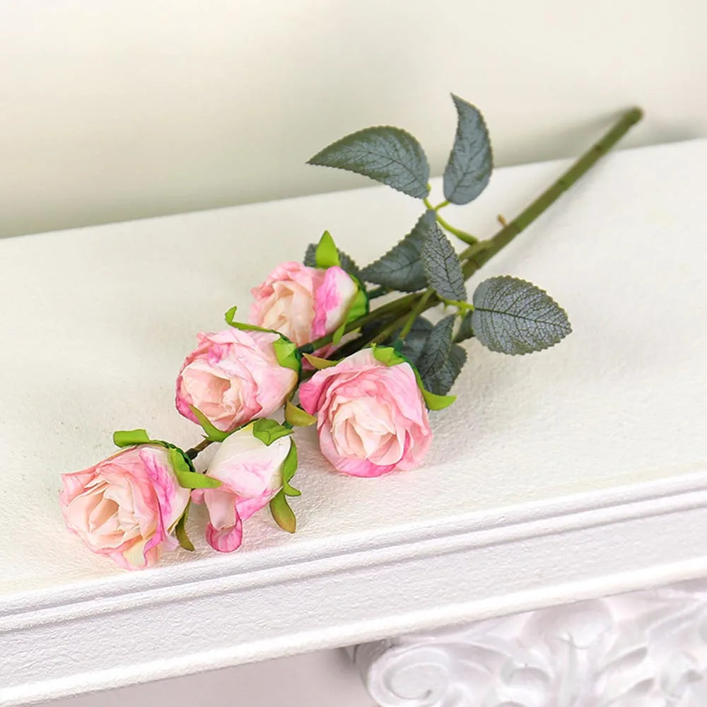 fleurs de rose artificielles pour mariage anniversaire et décoration festive - vue 9 sur 13