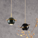 Suspension led marbre design moderne