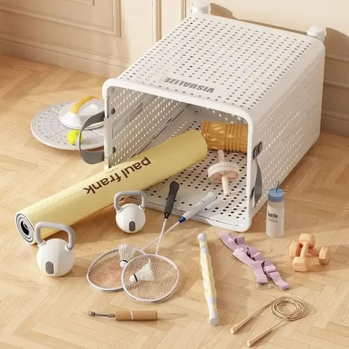 Foldable Laundry Basket, Large Capacity Mobile Laundry Basket,versatile and Durable,bedroom,bathroom,laundry Room, Snack Storage - vue 7 sur 12