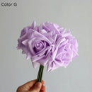 Realistic artificial rose bouquet for weddings and decoration