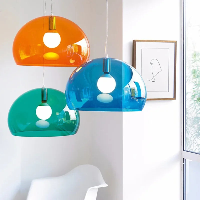 Gubi Turbo suspension design globe suspension lampe blanche pour chambre à coucher résidentielle lampes de chevet maison table à manger lumières - vue 6 sur 23