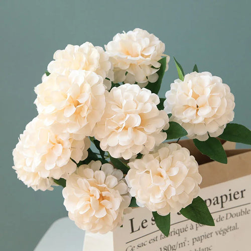 lot de 10 bouquets de pissenlit artificiels pour décoration intérieure et événements - vue 19 sur 18