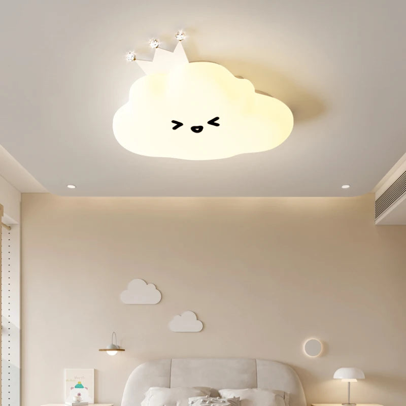 plafonnier mignon étoile lune nuage pour chambre enfant décorative - vue 2 sur 10