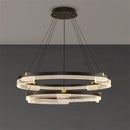 Modern minimalist LED chandelier for home decoration and lighting