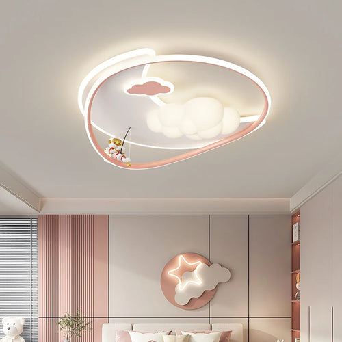 lampe de chambre enfant moderne à protection des yeux étoile créative
