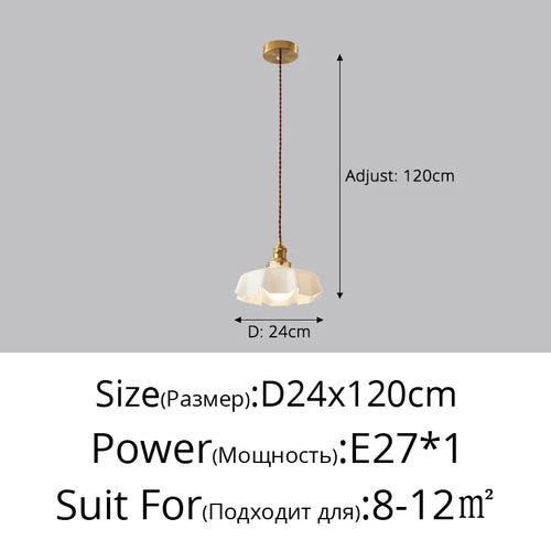 lustre plissé simple pour décoration intérieure éclairage doux - vue 14 sur 17
