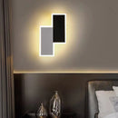 Applique murale LED moderne Spin blanc/noir pour chevet étude salon allée appliques murales intérieur décor à la maison luminaire Lustre