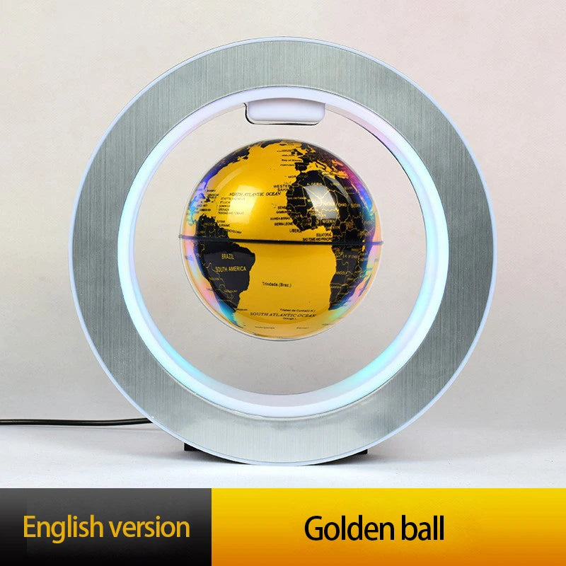 Magnetic levitation globe decoration living room black technology novel high-end decorative gifts with hand gifts, - vue 11 sur 13