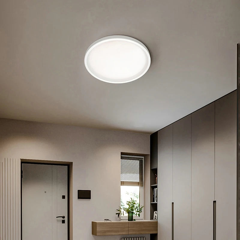 Minimalist full spectrum high CRI Nordic eye protection ceiling lights - vue 4 sur 15