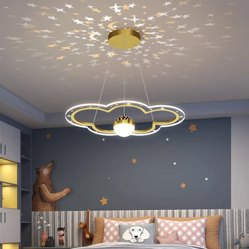 Modern nordic minimalist chandelier elegant interior lighting design - vue 4 sur 18