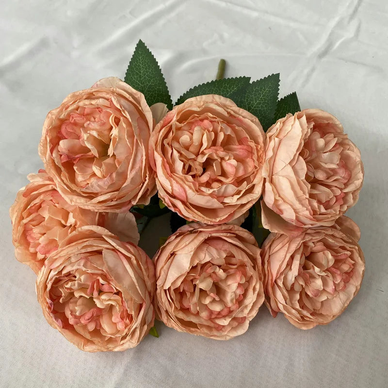 bouquet de roses artificielles décoratif pour mariage et événements - vue 15 sur 16