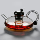 Theiere verre borosilicate resistante chaleur usage cuisine maison