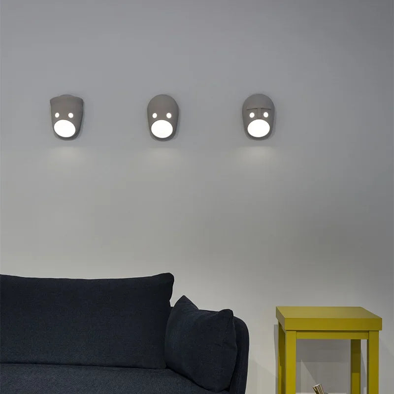 applique murale moooi joker design moderne en résine avec éclairage led - vue 3 sur 11