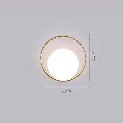 Nordic luxury LED wall lamp - vue 10 sur 14