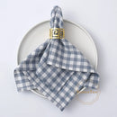 Serviette de table coton vichy carreaux linge de cuisine