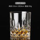 verres cristal design facette pour whisky vin biere