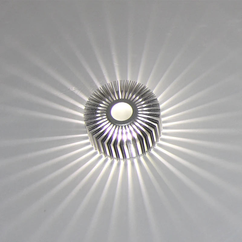 Plafonnier LED coloré en aluminium au design moderne - vue 2 sur 7