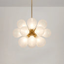 suspension moderne en verre design pour décoration intérieure