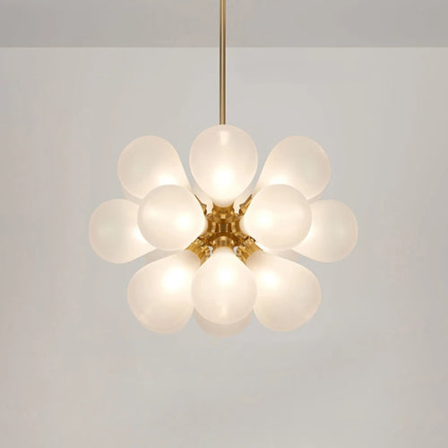 suspension moderne en verre design pour décoration intérieure