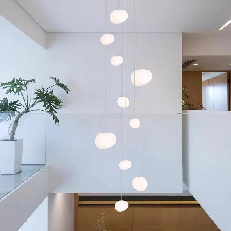 Chambre moderne salle à manger décorative led plafonniers lampes suspendues éclairage intérieur éclairage intérieur plafonnier lustre - vue 4 sur 14