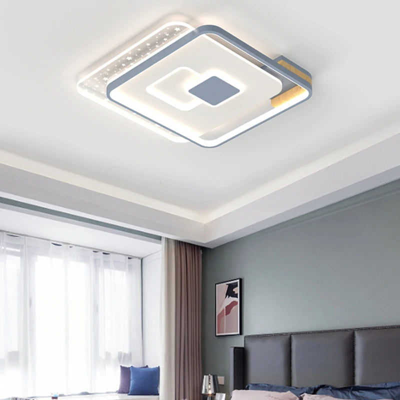Modern minimalist nordic style decorative ceiling light - vue 4 sur 11