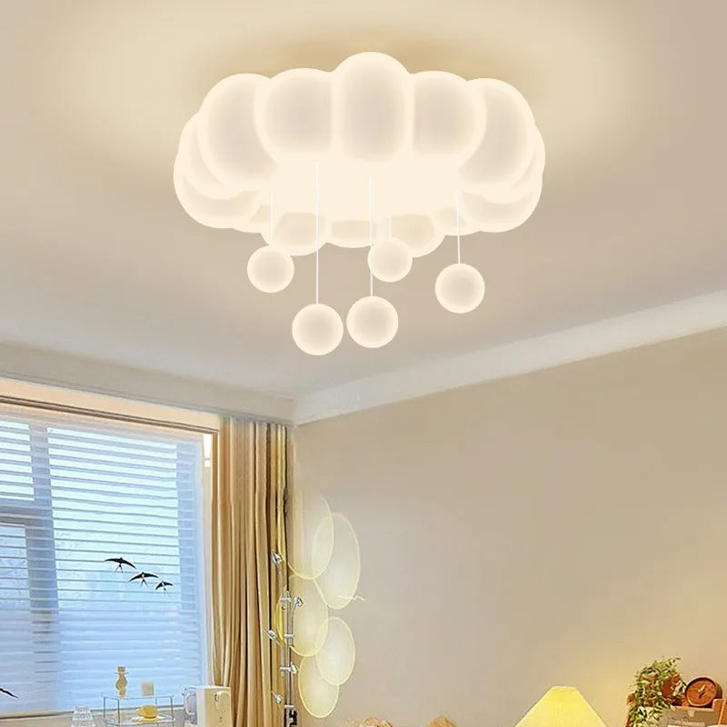 plafonnier moderne romantique pour chambre d enfant - vue 4 sur 12