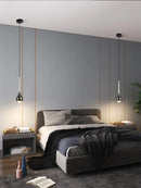 Lamp Minimalist Design Modern Pendant Light, LED Pendant Lighting For Bedroom Living Room Bathroom, Restaurant Single Hanging