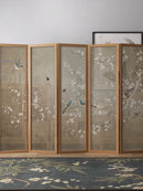 Chinese style solid wood partition screen, living room, entrance, foyer, hotel, classical bedroom, shelter, household folding