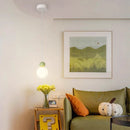 lustre nordique led suspension boule blanche lait luminaire