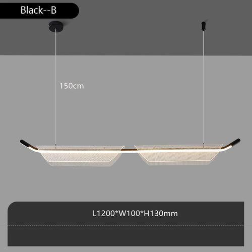 Minimalist designer pendant light for modern restaurant or bar - vue 19 sur 18