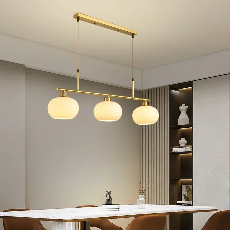 suspension nordique simple style moderne éclairage décoration intérieure - vue 6 sur 19