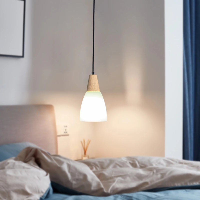 Nordic minimalist LED pendant light Danish designer flying saucer - vue 4 sur 16