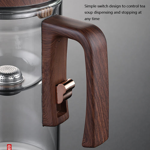 Théière en verre avec infuseur filtre magnétique 520ml