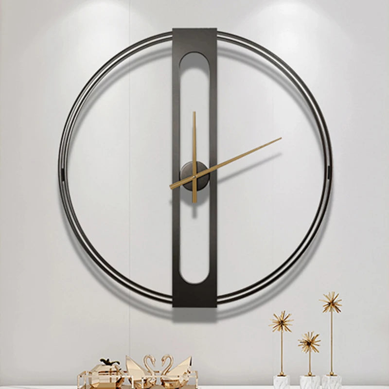 horloge murale nordique créative silencieuse et élégante - vue 5 sur 8