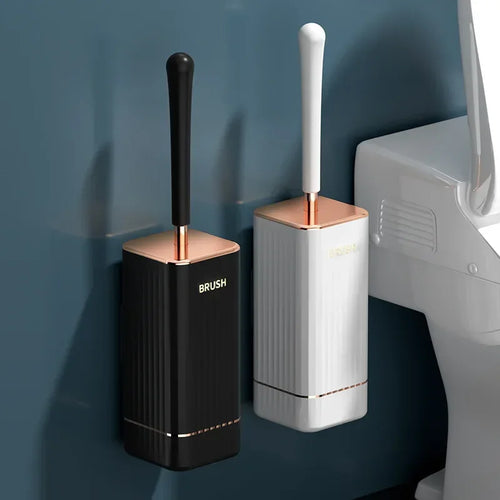 brosse en silicone pour nettoyage efficace des toilettes - vue 2 sur 8