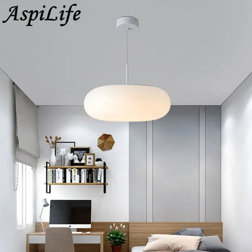 Lustre LED Apple modernes maison salon chambre couloir porche balcon - vue 3 sur 17